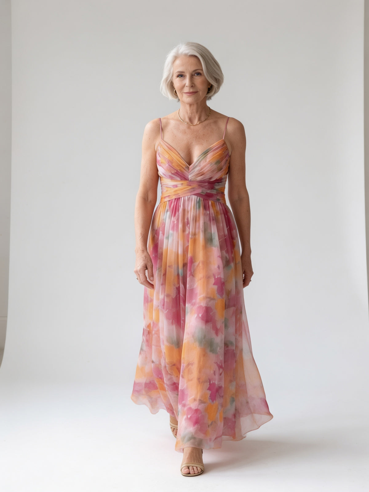 Cordelia | Soft Wrap Maxi Dress